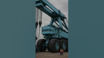 Cỗ máy xúc cải tiến thế hệ mới - siêu to khổng lồ #excavator #xcavator #mayxuc