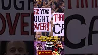 CLEVELAND GIVES RESPECT TO LEBRON! #nba #nbaplayoffs #lebronjames #lebron #clevelandcavaliers