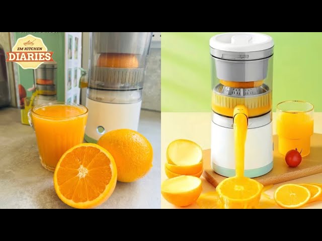 Temu Electric Citrus Juicer Review, Temu Rechargeable Citrus Juicer