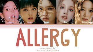 (G)I-DLE ((여자)아이들) - ALLERGY (Color Coded Lyrics Eng/Rom/Han)