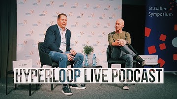 The Man behind HYPERLOOP? (Full Podcast with Dirk Ahlborn Hyperloop Transportation Technologies CEO)