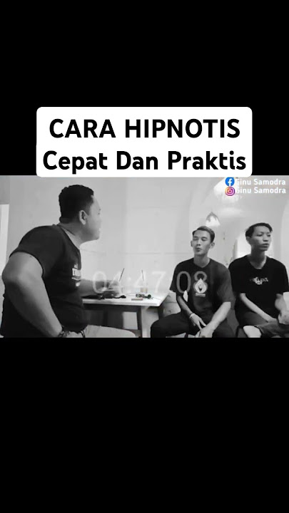 Cara Hipnotis dengan cepat #belajarhipnotis #gendam #hipnotis