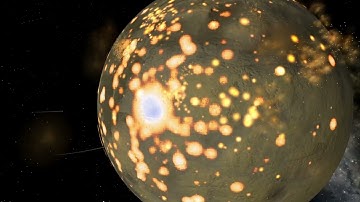 Kepler-69 C and Vesta collision - Universe Sandbox 2