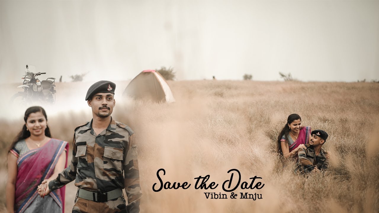Kerala Wedding save the date /Vibin & Manju /Raybon colours wedding ...