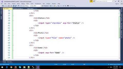 CRUD Operations in ASP.NET Core MVC and Entity Framework