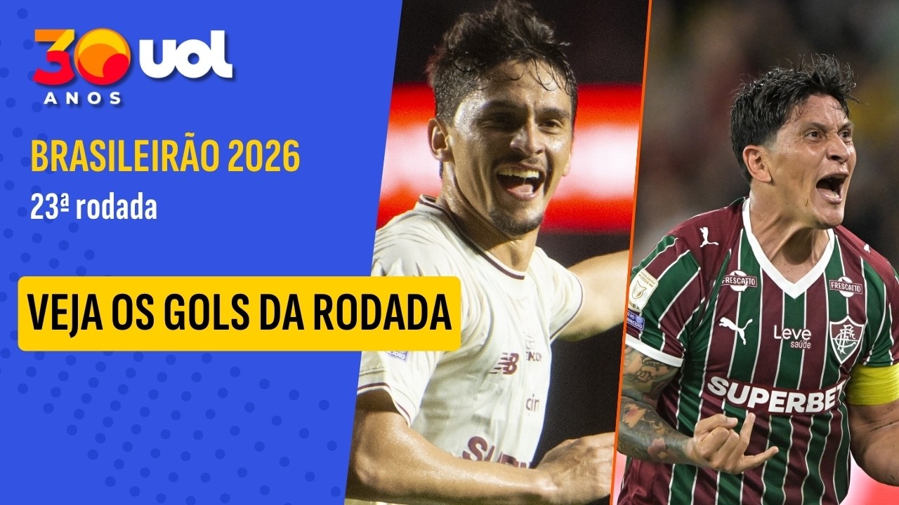 FLUMINENSE VENCE PALMEIRAS; SÃO PAULO E CORITIBA EMPATAM; E+ |  | GOLS DA 23ª RODADA DO BRASILEIRÃO
