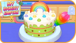 My Bakery Empire - Bake, Decorate & Serve Cakes - Rainbow Cake Challenge | fun Kids Game | HayDay screenshot 3