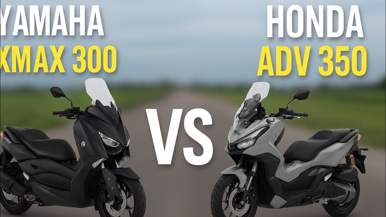 Yamaha XMAX 300 vs Honda ADV 350 | Safety Warning & Performance Comparison 2025