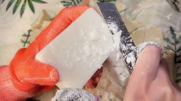 ASMR Soap Cutting | Noise ASMR No Talking | Satisfying Soap Carving Video  #soapcutting #soap