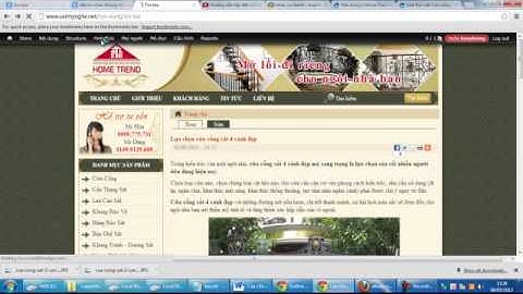 Hướng dẫn cách đăng video trong bài viết trên một website