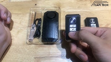 Hướng dẫn thêm remote cho cảm biến rung xe máy chống trộm xe máy PR-R06 Pingron