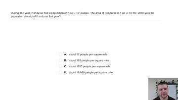 Algebra 1 7-4 Division Properties of Exponents: Problem 2 - Dividing Numbers in Scientific Notation