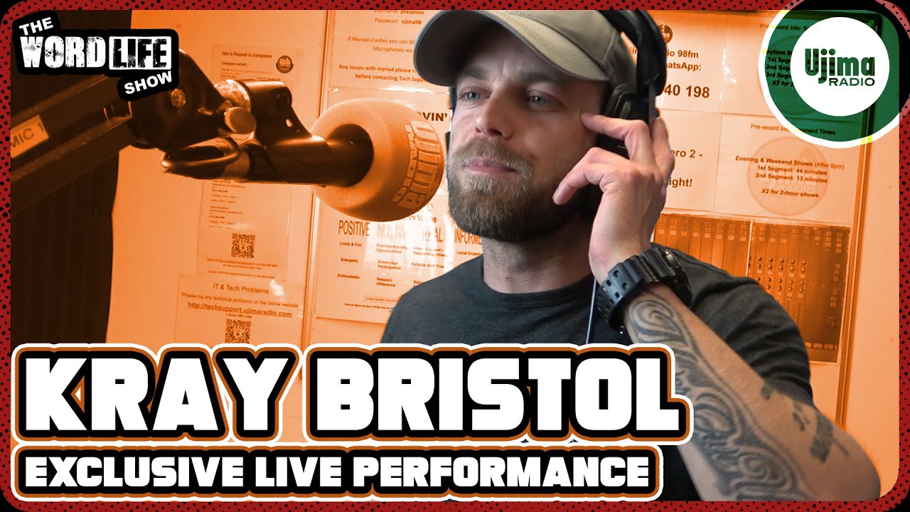 KRAY BRISTOL LIVE PERFORMANCE ON UJIMA RADIO 98FM - THE WORDLIFE SHOW HOSTED BY KRAZY