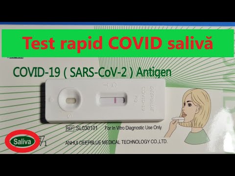 Test Rapid COVID Saliva