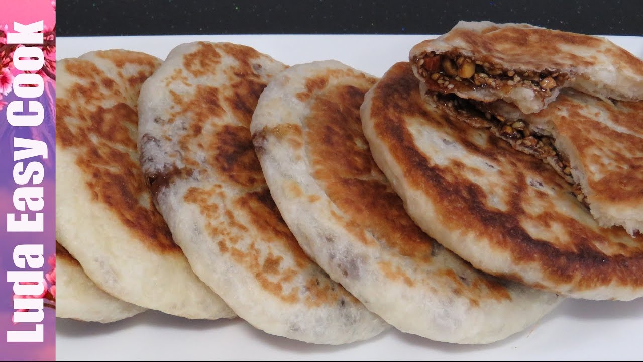 АХ! ПИРОЖКИ! Корейские ХОТТОК ЛЕПЕШКИ с Начинкой рецепт Вкусная УЛИЧНАЯ ...