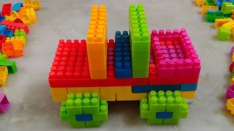 Satisfying DIY Car ASMR/ Building Blocks/block game/lego building fun #asmr#buildingblocks#lego