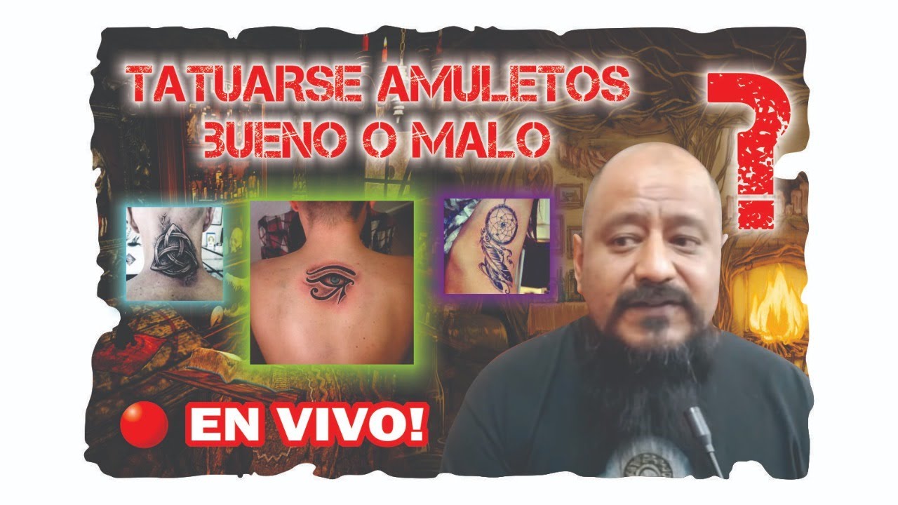 TATUARSE AMULETOS - BUENO O MALO? | ESOTERISMO AYUDA ESPIRITUAL - YouTube