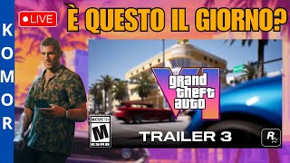 KOMOR LIVE - GTA 6: TRAILER 3 OGGI? NEWS E Q&A