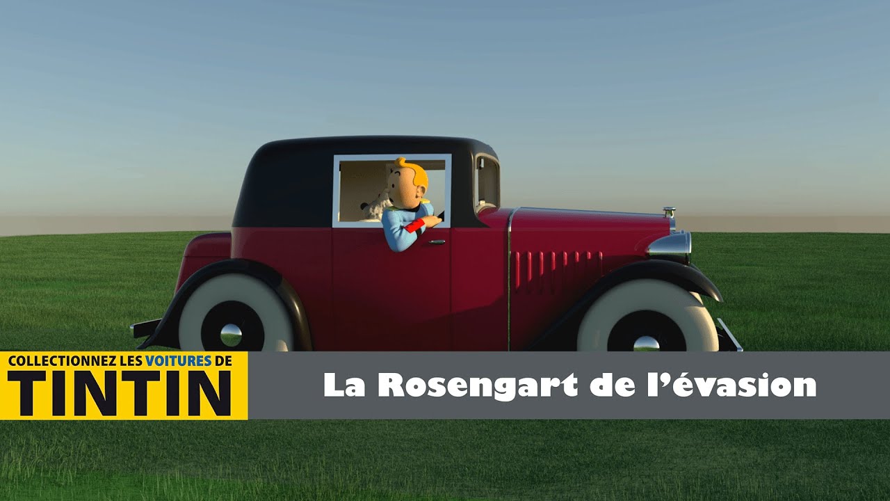 Tintin Car 1:24 Scale / The Rosengart / The Broken Ear
