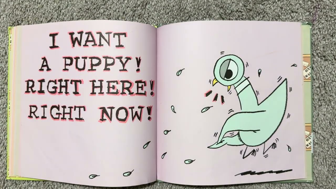 The Pigeon Wants a Puppy | Mo Willems