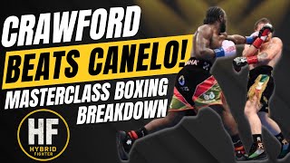 Crawford Beats Canelo | Masterclass Boxing Breakdown & Hybrid Fighter System
