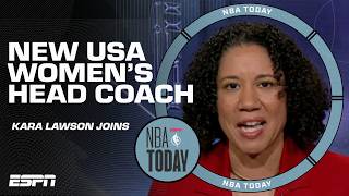 Celebrity Talking with new USA Women's Basketball head coach Kara Lawson | NBA Today Profile