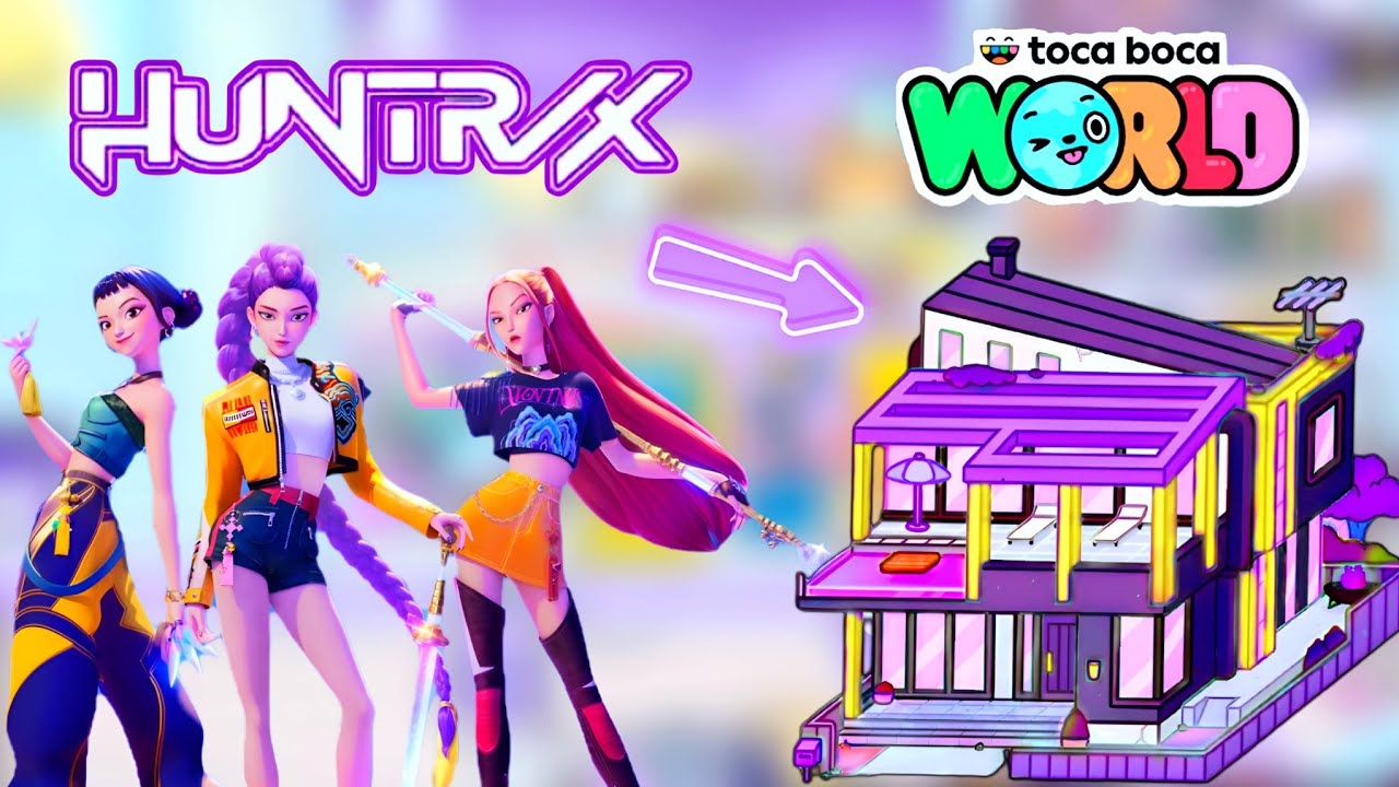 Toca Boca HUNTRX — ЛУЧШАЯ K-Pop игра из когда-либо созданных? 😍 [Полный геймплей Toca House]