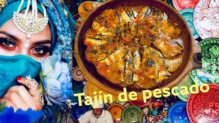 Tajín  de pescado recta fácil rápida sencilla y buenísima#recetasfaciles##recetasarabes##tajinarabe#