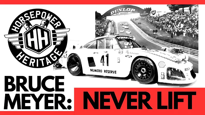 Bruce Meyer: "Never Lift"