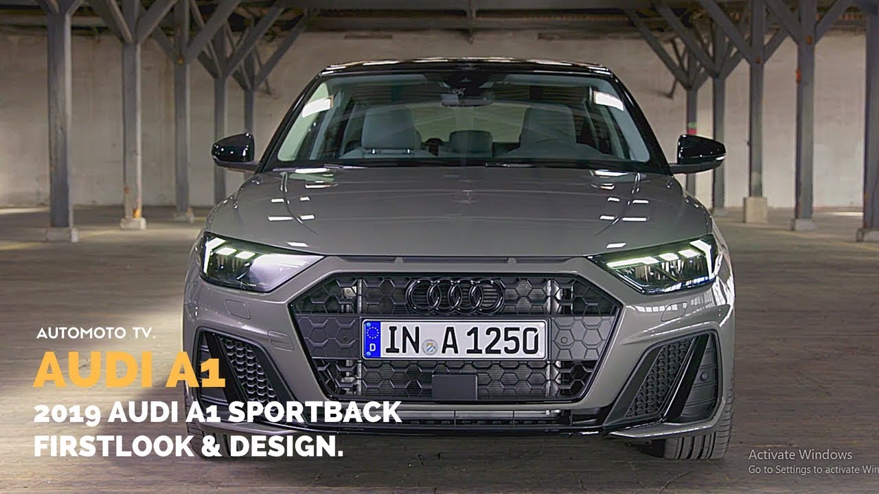 2019 Audi A1 Sportback Chronos Grey | Design & Driving Impressions.