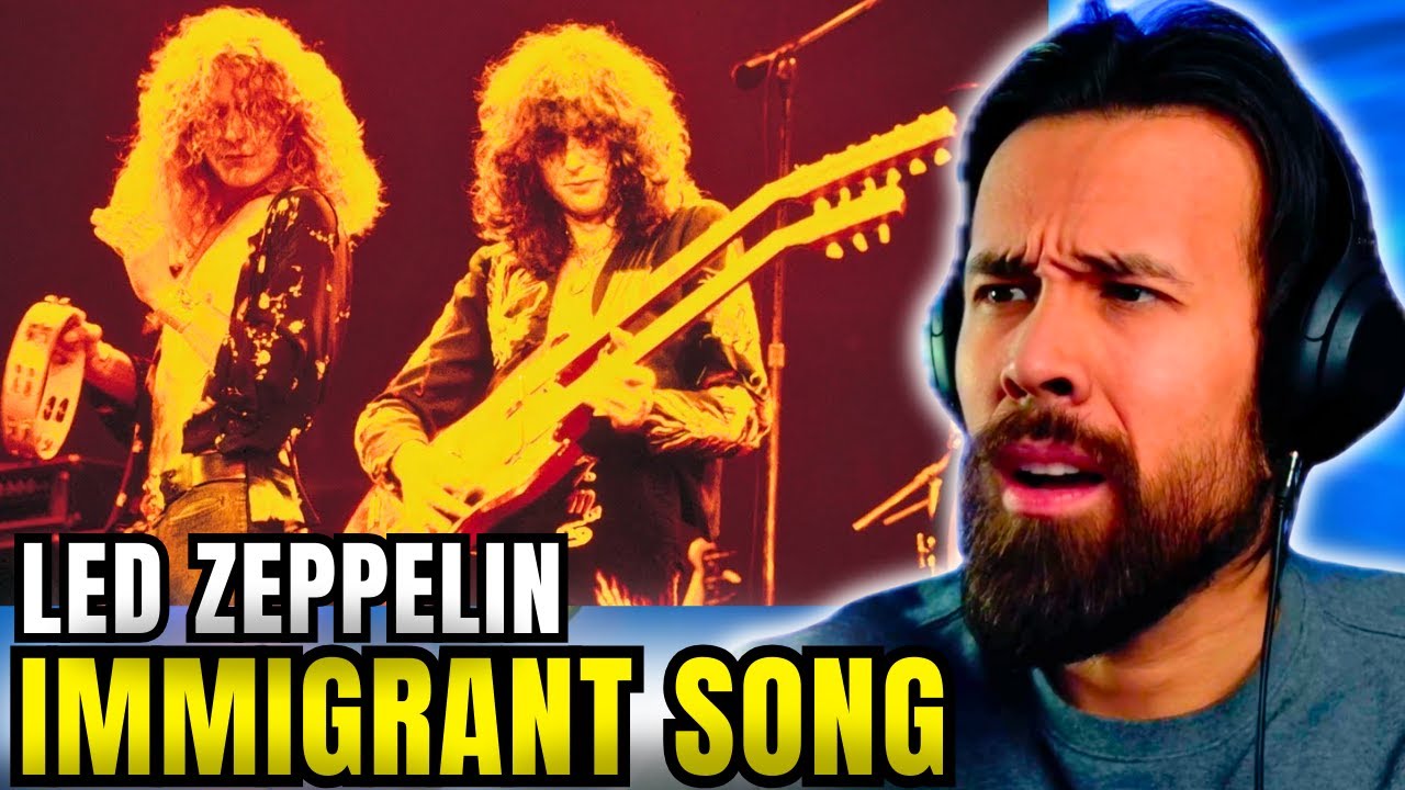 About Vikings! Led Zeppelin – Immigrant Song LIVE 1972 REACTION ⚔️🔥