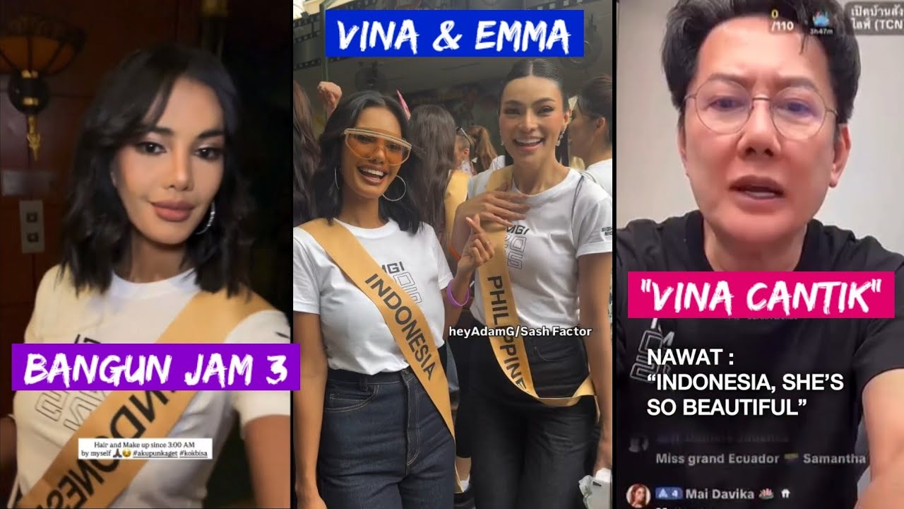 INDONESIA & FILIPINA MULAI AKRAB..Vina Sitorus & Grand Sisters Seru - seruan di Dream World