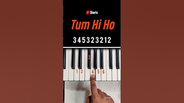 Thumbnail of Tum Hi Ho | Easy Piano Tune Tutorial