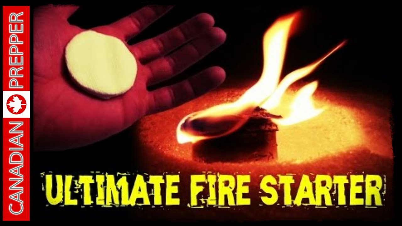 Awesome "Fire Discs"... Better Than Cotton/ Vaseline | Canadian Prepper