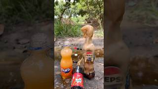 Pepsi vs Mentos, Fanta and Mentos