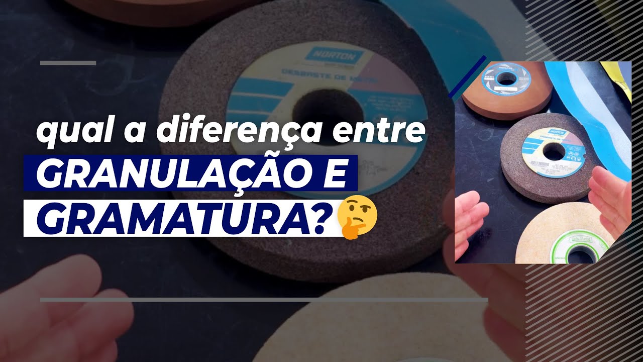 QUAL A DIFERENÇA ENTRE GRANULAÇÃO E GRAMATURA? - YouTube