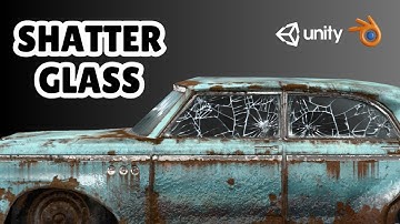 How to create a glass shatter effect in Unity 3D