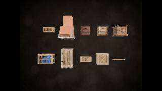 📦 Stylized Wooden Crates & Cargo Pallets Mega Pack - 10 Low Poly Props