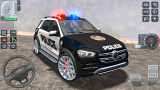 Mercedes Benz SUV Polis Arabası Oyunu - Police Driving Sim 2025 - Polis Oyunu - Android Gameplay screenshot 2