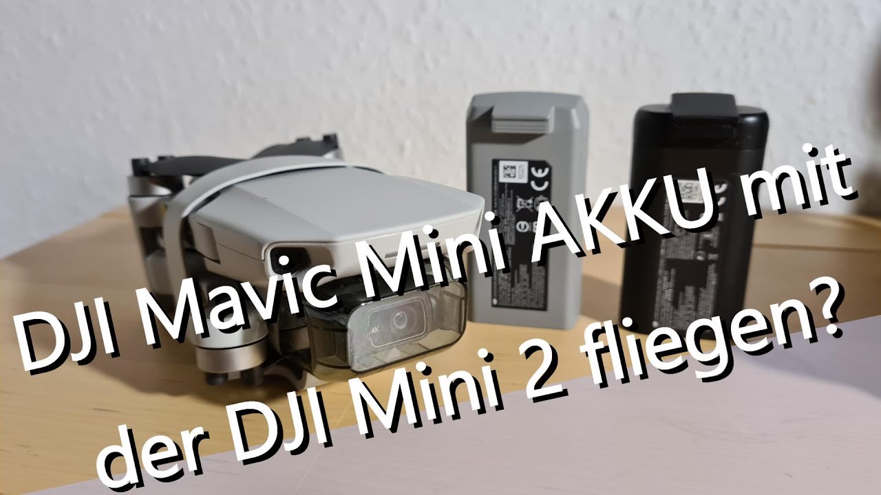 DJI MINI 2 / wie fliegt die Drohne mit dem DJI Mavic Mini Akkus und lädt  das Ladegerät die Li ion? 