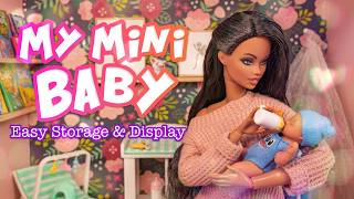 My Mini Baby Easy Storage Display Diy Nursery Dollar Tree Finds