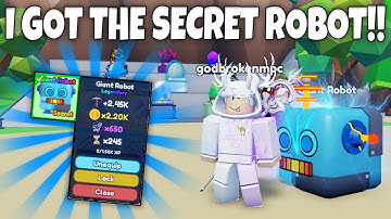 I GOT THE SECRET ROBOT IN MINING SIMULATOR 2