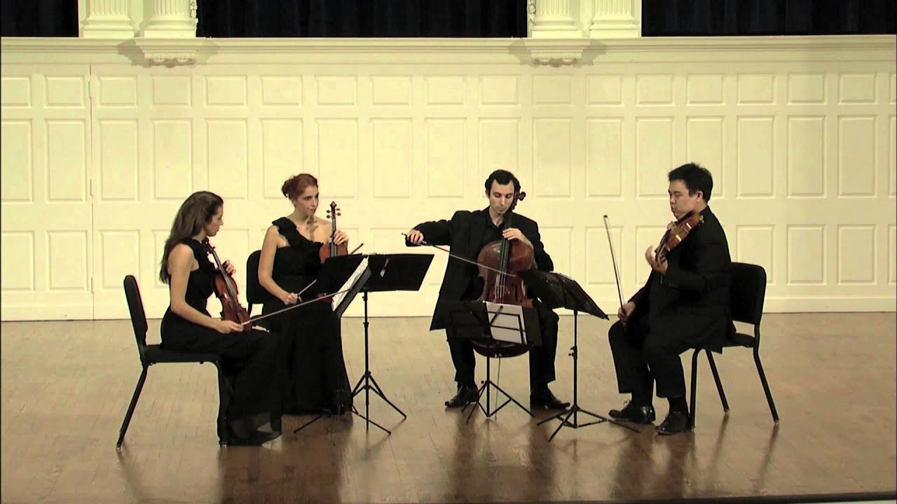 Linden Quartet M. Ravel, String Quartet in F Major YouTube