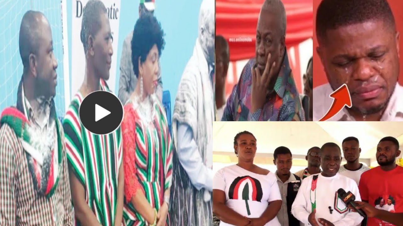 Elders in NDC £xpose Mahama & Sammy Gyamfi. We will not sacrifice ourselves for the party again..