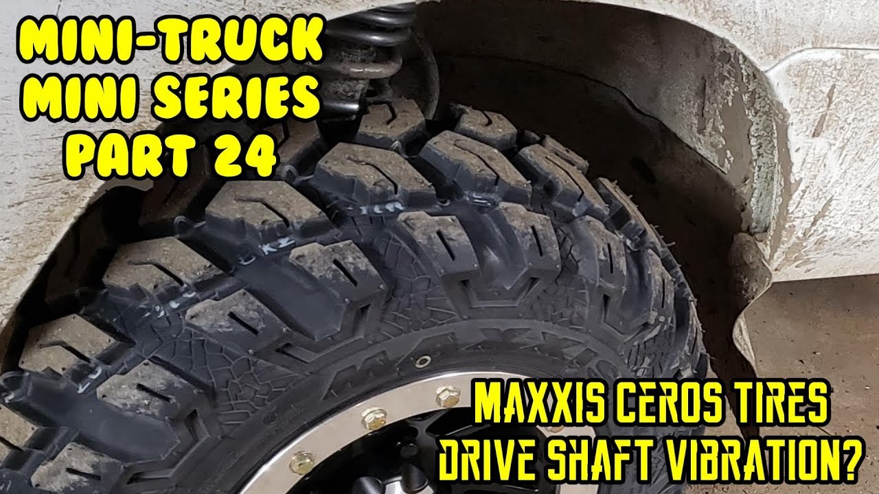 Mini Truck (SE01 EP24) Maxxis MU07 Ceros tires, Review test drive, Driveshaft vibration S83p HiJet