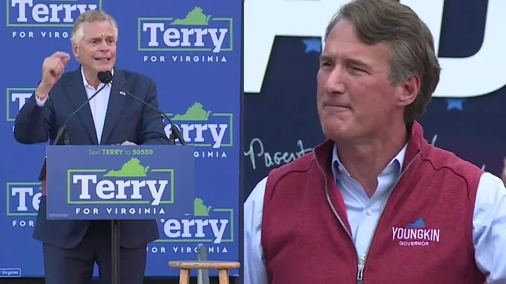 McAuliffe, Youngkin rally voters as Election Day nears