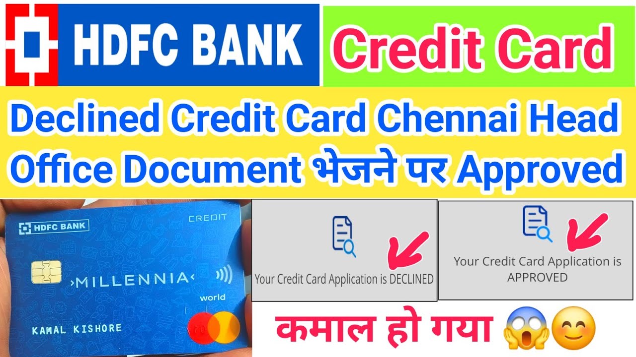Hdfc Bank Declined Credit Card Chennai Head Office Document hdfc-bank-declined-credit-card-chennai-head-office-document