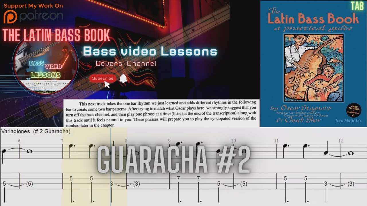 The Latin Bass Book -#2 -Guaracha (cd1 - Track 3) Oscar Stagnaro - YouTube