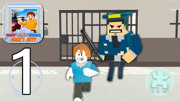 Obby Block World Craft City - Craft Prison Escape - Gameplay Walkthrough Part 1 (Android, iOS)