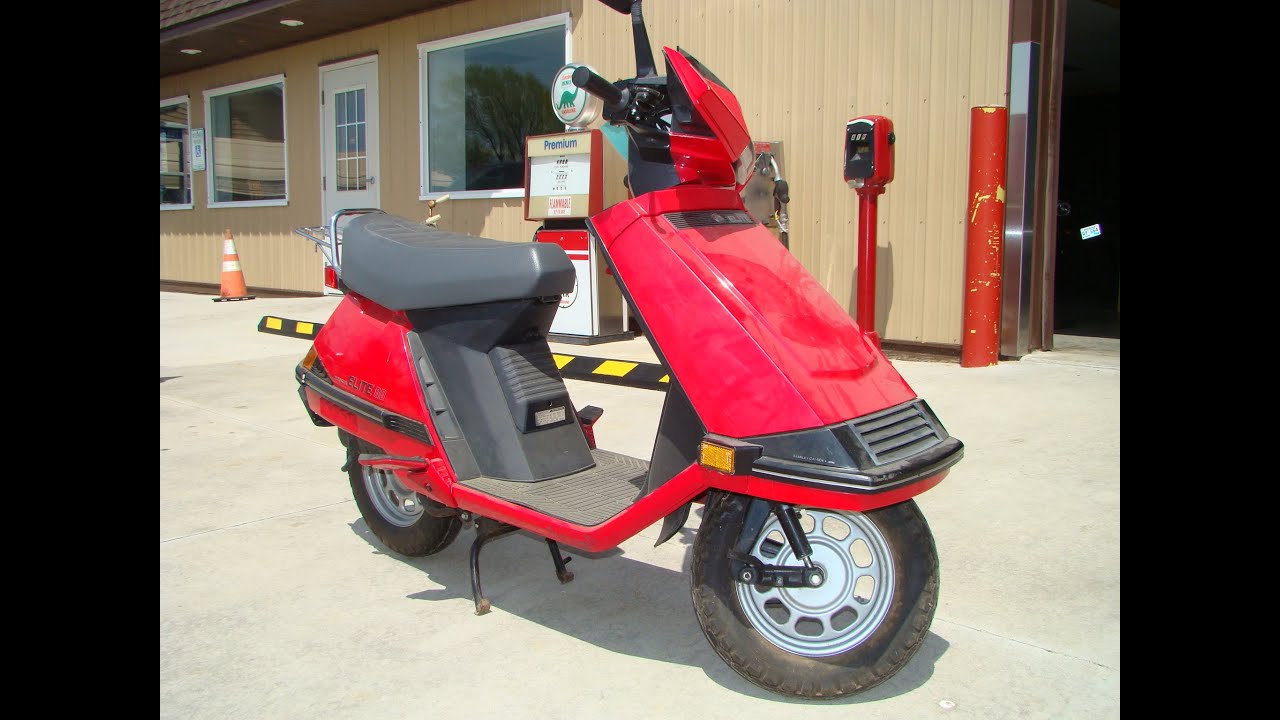 Is the Honda Elite 80 the ultimate 80's - YouTube